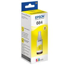 664 Ecotank Botella de tinta amarillo EPSON