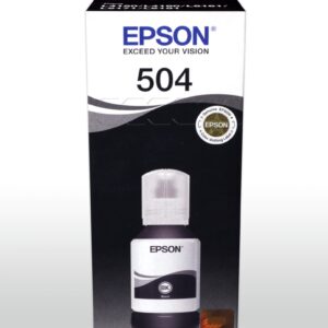 Tinta Epson T504, Color Negro.