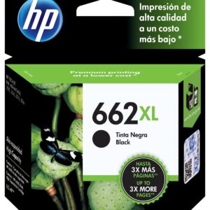 Ink Advantage 662XL de HP Full 3X, Tinta Negra