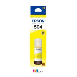 Tinta Epson T504, Color Amarillo