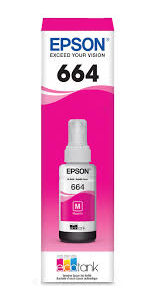 664 Ecotank Botella de tinta rojo EPSON