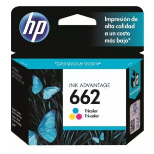 Ink Advantage 662 de HP, Tinta Tri-color
